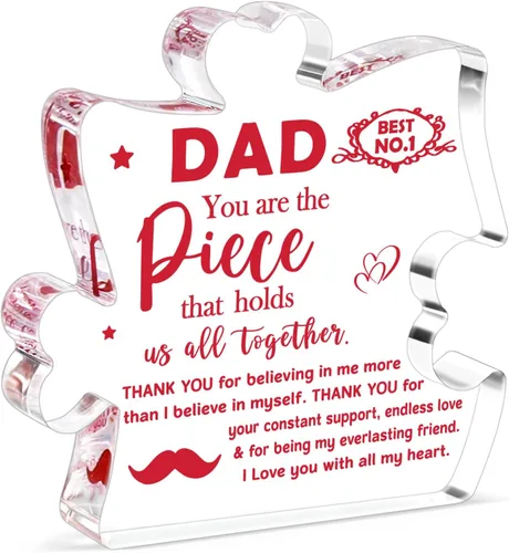 Miniatura 14 de Regalo de Navidad y Cumpleaños para Tía de Sobrina y Sobrino, Regalos para Nueva Tía, Mejor Tía del Mundo, Placa de Acrílico de Gracias Tía, Letrero