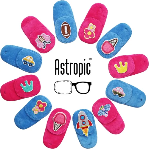 Miniatura 7 de Astropic 2 parches para los ojos para niños Parche de ojos para niñas Parches médicos para los ojos para niños con ojo perezoso Parche