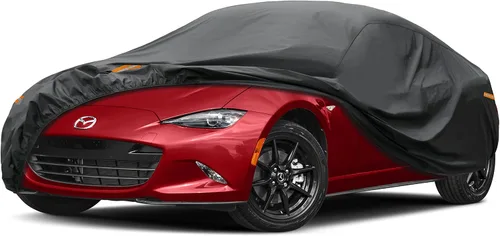 Miniatura 39 de Kayme - Cubierta completa impermeable de 7 capas para Honda Civic Sedán/Coupé (1991-2024), apta para todo clima, protección p/exteriores contra