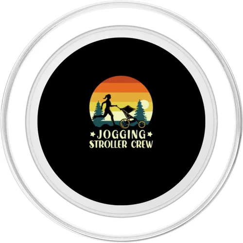 Miniatura 2 de Jogging Stroller Baby Running Buggy Workout Cardio Fitness PopSockets MagSafe PopGrip for iPhone