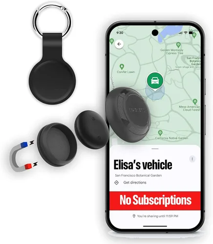 Rastreador GPS Magnético Oculto para Vehículos – Solo Android, Larga Vida de Batería, Sin Suscripción, Dispositivo Rastreador de Coche Oculto