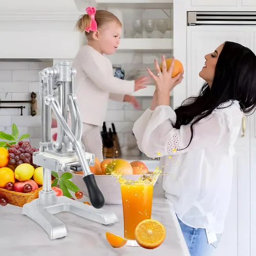 Miniatura 8 de Cortador de Verduras y Frutas Comercial, Exprimidor de Mano, Exprimidor Profesional de Cítricos para Lima y Limón, Cortador de Alimentos en Dados