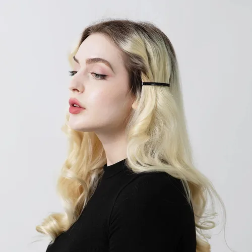 Miniatura 4 de Pasadores de pelo pequeños de plástico para peinar, abrazaderas decorativas para medio recogido y cola de caballo, para niñas, mujeres con cabello