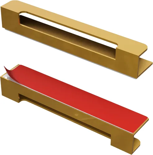 Miniatura 12 de HRX - Manija de puerta autoadhesiva para puerta, fácil de instalar, sin tornillos, despegar y pegar en vidrio, madera, metal, plástico, perilla