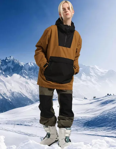 Miniatura 2 de Womens Mens Ski Jackets Snowboard Coats Waterproof Windproof Pullover Jacket for Women Skiing Snowboarding Sports