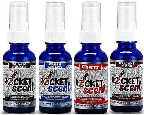 Miniatura 10 de Rocket Scent - Ambientadores de aceite + eliminador de olores y humo + desodorante para el hogar, automóvil, oficina, baño (aromas aventureros)