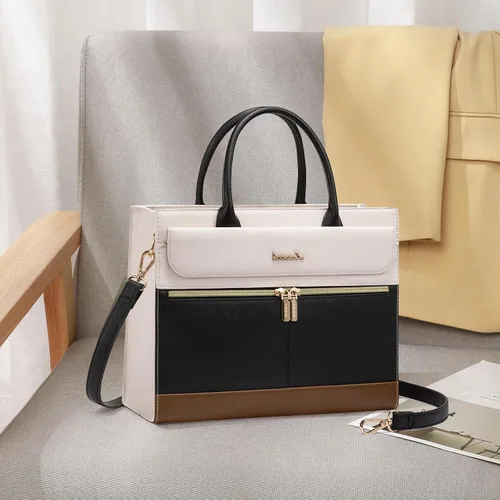 Miniatura 3 de LOVEVOOK Carteras y bolsos para mujeres, bolso de hombro de cuero bolso negro tipo tote, bolsos satchel y cruzados con asa superior para damas