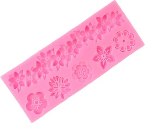 Miniatura 7 de Moldes de Fondant Barrocos Moldes de Silicona de Encaje de Flores Moldes de Relieve de Espirales y Volutas Para Decoración de Pasteles Decoración