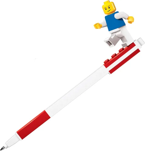 Miniatura 7 de IQ LEGO Stationery Pen Pal - Bolígrafo de gel azul LEGO y minifgura clásica (los colores de la miniatura pueden variar)