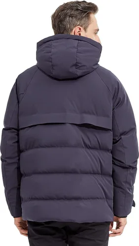 Miniatura 2 de Orolay Chaqueta de plumón de invierno con capucha ajustable para hombre