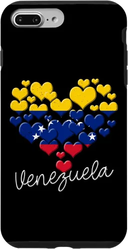 Miniatura 12 de Funda para iPhone 17 con diseño de corazón hispano con bandera venezolana con orgullo de Venezuela
