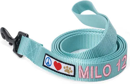 Miniatura 73 de Pawtitas correa para mascotas/cachorro de ft reflectante de perro con collar y arnés de juego que se venden por separado., Rosado (Pink Camo)