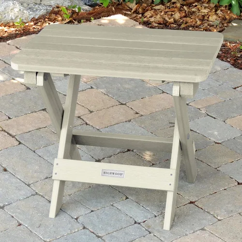 Miniatura 2 de highwood AD-TBS1-WAE Adirondack - Mesa auxiliar plegable Whitewash Encalar