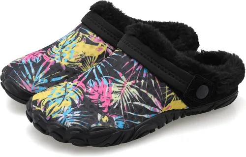 Miniatura 2 de Besroad - Pantuflas mullidas para mujer y hombre, esponjosas, cómodas, de espuma viscoelástica, para dormitorio