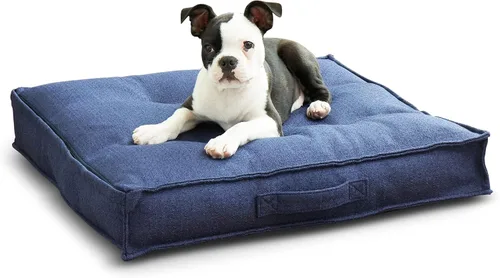 Miniatura 16 de Happy Hounds Milo - Cama cuadrada copetuda para perro, cemento, pequeña (24 x 24 pulgadas), 24.0 pulgadas de largo x 24.0 pulgadas de ancho x 5.0