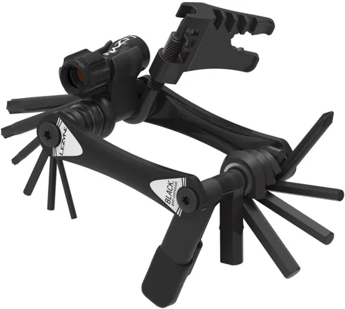 Miniatura 2 de LEZYNE RAP II - Multiherramienta para bicicleta, brocas CRV anticorrosión, hexagonales, torx, placas laterales ergonómicas, herramienta compacta