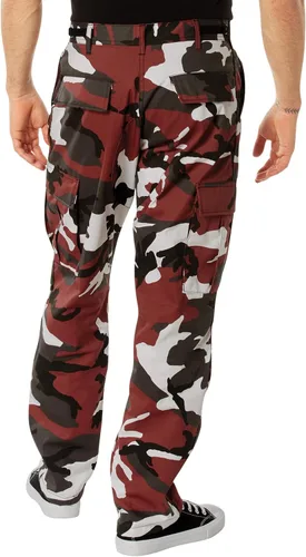 Miniatura 8 de Rothco - Pantalones tácticos de camuflaje estilo uniforme militar BDU, tipo cargo