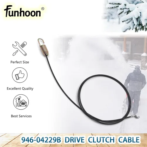 Miniatura 6 de Funhoon 946-04229B Cable de embrague de accionamiento para MTD Craftsman Cub Cadet Yard Machines Yard Man La mayoría de los sopladores de nieve de 2