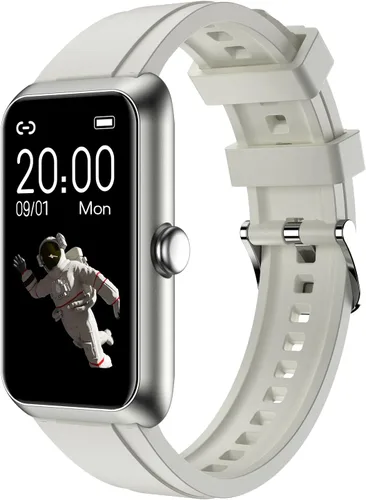 MOLOUTRK T11 - Rastreador de actividad física con monitor de frecuencia cardíaca/sueño, más de 100 modos deportivos, relojes inteligentes para