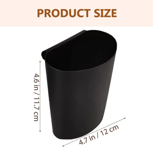Miniatura 8 de NUOBESTY Portavasos colgantes, 4 unidades, cesta de carretilla, carrito rodante, cubos colgantes, contenedores colgantes para plantas, contenedores