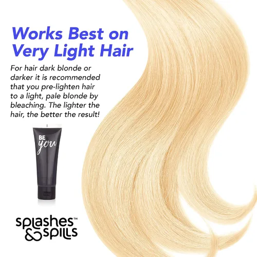 Miniatura 5 de Splashes and Spills - Tinte negro semipermanente para el cabello, vibrante de 2.36 onzas, sin amoníaco ni peróxido, tóner vegano y 100% libre
