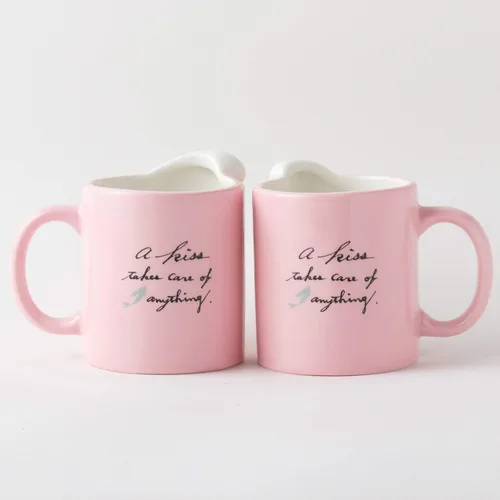 Miniatura 3 de Disney Princess La Sirenita, par de tazas con el beso de Ariel