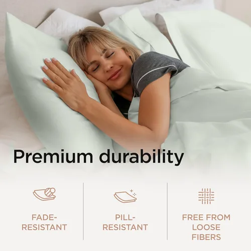 Miniatura 4 de Threadmill Sábanas California King, sábanas de algodón Supima americano certificado, 1000 hilos, calidad hotelera, juego de sábanas de lujo de 4