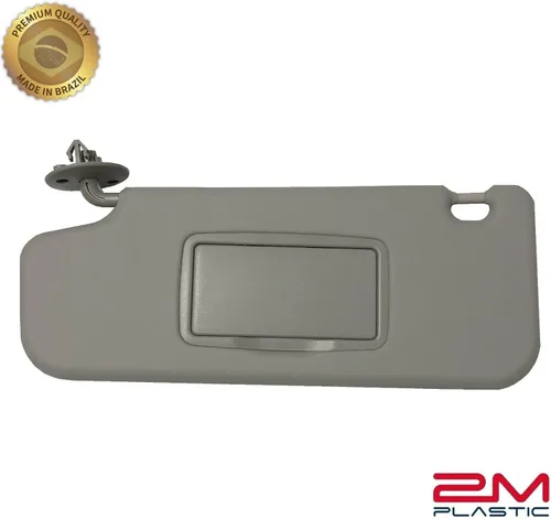 Miniatura 4 de Visera solar compatible con Chevy Sonic Spark 2012-2020 Spark 2011-2022, marca de repuesto gris 2M PLASTIC (gris - izquierda)
