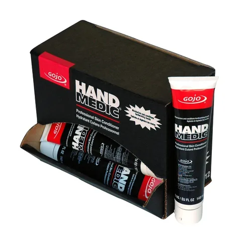 GOJO HAND MEDIC 8150-12 - Acondicionador profesional para la piel, sin fragancia, tubo portátil de 5 onzas líquidas (paquete de 12)