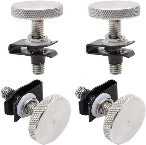 Alargar cerraduras de alforja de montaje de seguridad antirrobo para Harley Touring 1985-2020 acero inoxidable