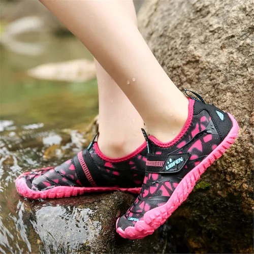 Miniatura 8 de UBFEN - Zapatos para el agua para niños y niñas, acuáticos y livianos, de secado rápido para ir a la playa, practicar deportes y natación, es como