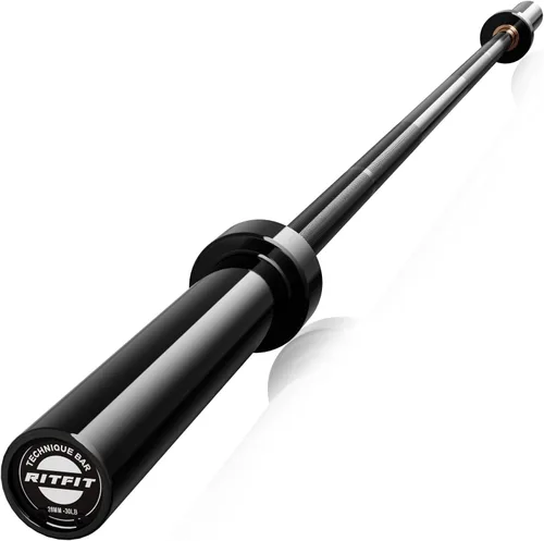 Miniatura 26 de RITFIT Olympic Barbell 4ft/6ft - 2 Inch Weight Bar for Strength Training, Weightlifting, Squat, Deadlift, Bench Press, Curl, Overhead Press