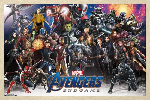 Miniatura 14 de Trends International Marvel Cinematic Universe - Avengers - Endgame - Póster de pared de alineación, 14.725 x 22.375 pulgadas, versión enmarcada
