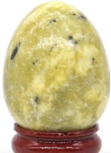 Miniatura 13 de Meditación Home Piedras de Cristal de 1.181x1.575 in, huevo Natural, Reiki Gema Mineral, artesanía, decoración del hogar, Regalo