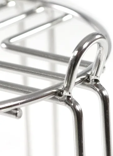 Miniatura 4 de Soporte de alambre de acero inoxidable para filtros de agua alimentados por gravedad de tamaño pequeño con bandeja de hielo de silicona