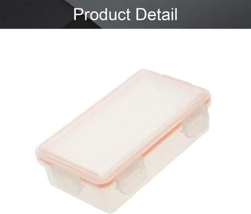 Miniatura 3 de Auniwaig Caja de almacenamiento de batería, 2 fundas de batería 18650, caja de almacenamiento organizadora de baterías, soporte de almacenamiento