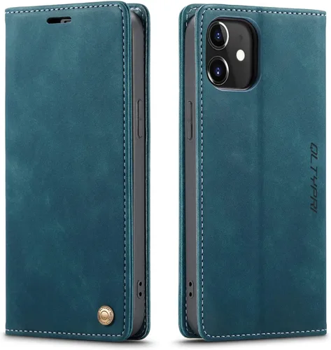 Miniatura 102 de QLTYPRI Para iPhone Air Case Wallet Con Tarjetero, Vintage PU Cuero Kickstand Cierre Magnético A Prueba De Golpes Folio Libro Funda Para IPhone 17