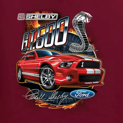 Miniatura 47 de Wild Bobby Shelby GT500 Cobra - Sudadera con capucha con diseño oficial de Ford Motors Cars and Trucks