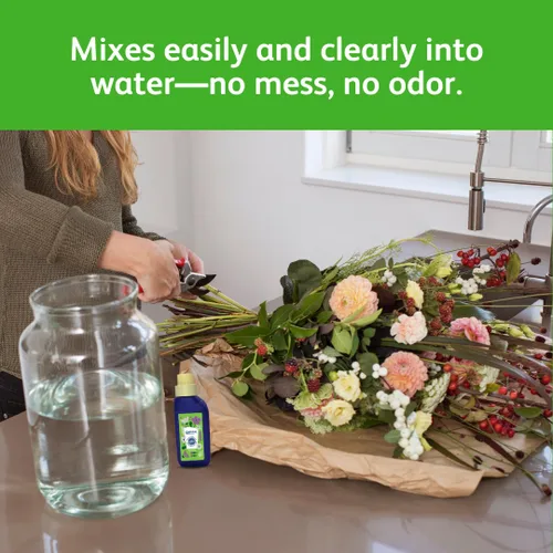 Miniatura 5 de Chrysal Cut Flower - Alimento universal para flores (botella de 0.3 fl oz/L) - (paquete de 2)