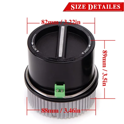 Miniatura 2 de Reemplazo del buje de bloqueo automático 4WD para Ford F250 F350 F450 F550 Super Duty 2000-2005 Ford Excursion 2001 2002 Lincoln Navigitor