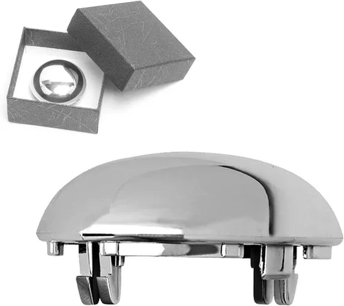 Pomo de la palanca de cambios con tapa cromada para Ford F-150 2004 2005 2006 con patente pendiente con clips más fuertes - Instalación en segundos