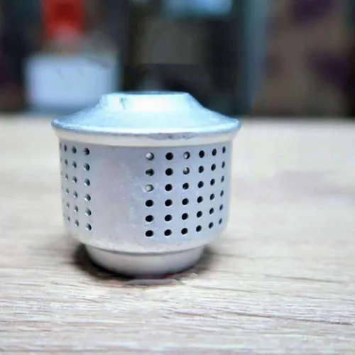 Miniatura 4 de Fenteer Aluminio Moka Cafetera Cubierta A Prueba De Salpicaduras Cafetera Accesorios De Protección De Salpicaduras Profesional Mano De Trabajo Fino