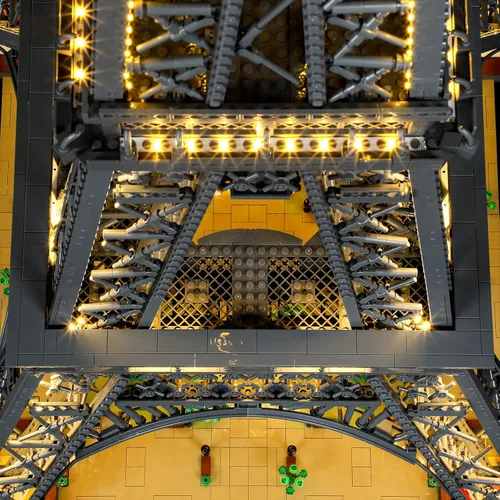 Miniatura 4 de BRIKSMAX Kit de iluminación LED para LEGO-10307 Torre Eiffel – Compatible con el modelo de bloques de construcción de Arquitectura Lego – No incluye