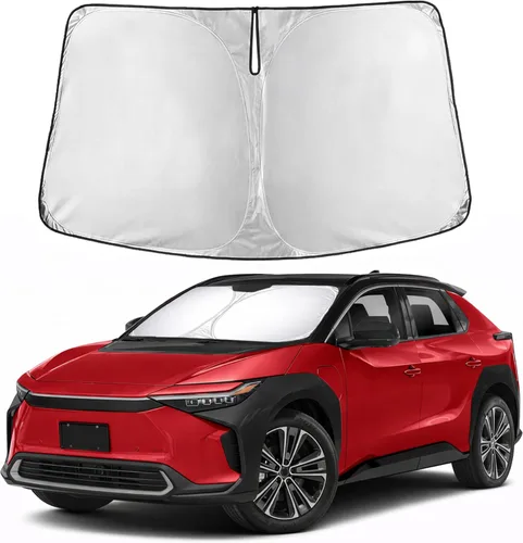 Miniatura 17 de Econour Parasol para parabrisas compatible con Honda Civic 2016-2021, protector de parasol plegable para ventana, bloquea los rayos UV y mantiene tu