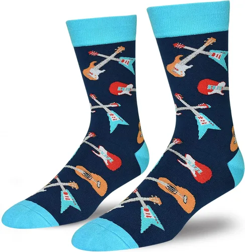Miniatura 2 de GOLIN Novelty Birthday Christmas Gifts for Men Women - Funny Saying Crew Socks Silly Funky Dress Socks