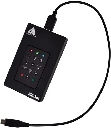 Miniatura 3 de Apricorn 500GB Aegis Fortress L3- FIPS Nivel 3 Validado USB 3.0 Unidad portátil cifrada por hardware (AFL3-500)