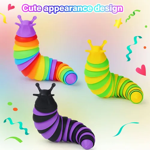 Miniatura 5 de Juguetes sensoriales para ansiedad, 3 piezas, juguetes sensoriales para autismo, TDAH, ansiedad y alivio del estrés, recuerdos de fiesta, premios