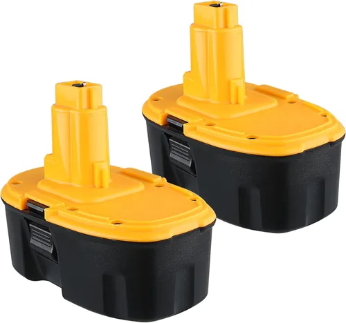 Paquete de 2 baterías de repuesto DC9096 de 4.8 Ah 18 V para DeWalt compatible con baterías Dewalt de 18 V DC9098 DE9098 DE9098 DW9096 DW9095