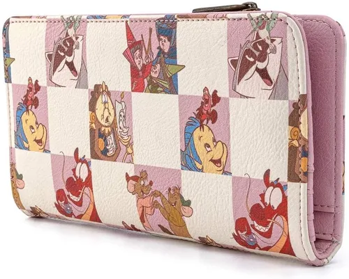 Miniatura 4 de Loungefly Disney Princess Sidekicks - Billetera, color rosa, talla única, Rosa