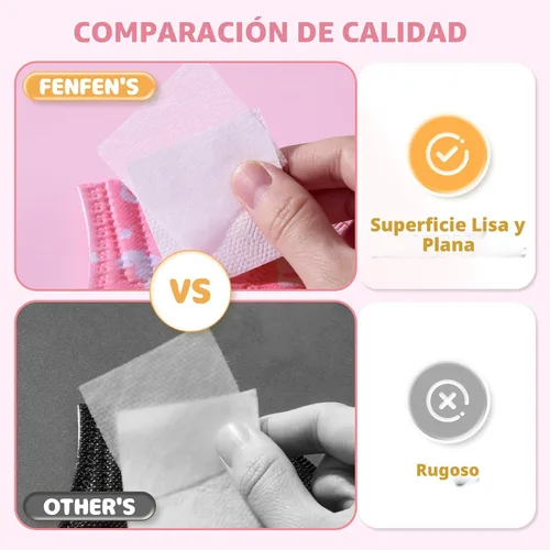 Miniatura 6 de FENFEN Máscara facial KN95 para niños desechable - Niño unicornio, niños de tamaño pequeño de 4 a 12 años, protección de 5 capas, transpirable